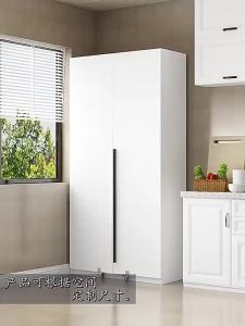 ⚡Contemporary And Contracted Eat Edge Ark By Household Wall High Cabinets Large Capacity Multi-functional Storage Cabinet