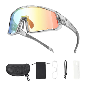 Light Weight Photochromic Cycling Glasses Outdoor Sports Bike Cycling Glasses Sunglasses Men Women Bike Glasses