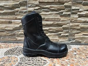 SEPATU PDL KULIT SAFETY UJUNG BESI ADVENTURE TNI POLRI SATPAM SECURITY TERMURAH