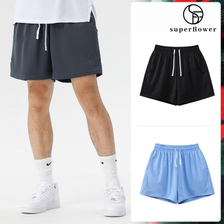 Men's Summer Sports Training Quarter Shorts, Knee Length Sports Pants ...