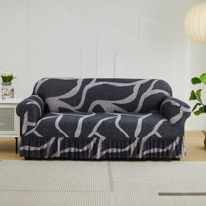 Sofa Cover Stretch Slipcover L Shape Sectional 1 2 3 4 Seater Elastic Fabric Washable Furniture Protector