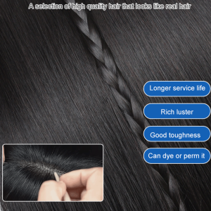 Big Wave Long Curly Hair Wig Mechanized Black Long Hair Wig Medium Length Curly Hair Wig