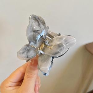 Kẹp tóc bươm bướm kẹp tóc hình bướm vân đá màu Gradient kẹp tóc dễ thương phong cách Hàn Quốc