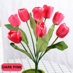 Bunga Plastik Tulip Latex Flower Hias Artificial Home Dekorasi Bunga Palsu BG21
