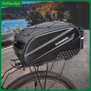 【Arrive 1-3 Days】Bicycle Trunk Bag Mountain Bike Rear Rack Luggage Seat Carrier Pannier Pack