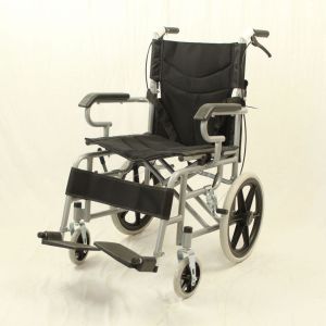 [SG Stock]Foldable Manual Wheelchair - Lightweight & Reclining for Seniors (Hospital-Grade & Ready Stock)