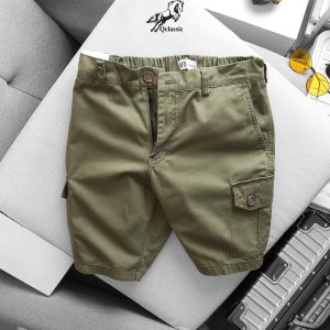 Quần short kaki nam túi hộp lưng thun dây kéo SALE GIÁ SỐC năng động cá tính phù hợp mọi độ tuổi