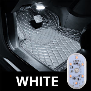 ZCAUTO Mobil USB Isi Ulang Multi-fungsi LED Sentuh Lampu Interior Mobil Lampu Baca Lampu Plafon Lampu Interior Atap Mobil