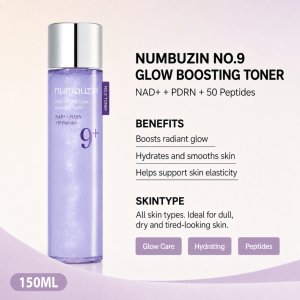Numbuzin No.9 NAD+ PDRN Glow Boosting Toner 5.07 fl oz (150 ml)