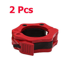 [Ready Stock]2 Pcs/Pair 25MM Dumbbell Clips Clamp Barbell Collar Gym Weight Lifting Fitness Training