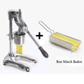 เครื่องบีบเฟรนซ์ฟรายด์ แบบยาว30cm. กดเส้นมันฝรั่งทอด แถมฟรีตะแกรง รุ่นZB-D232 📌มีพร้อมส่ง. 