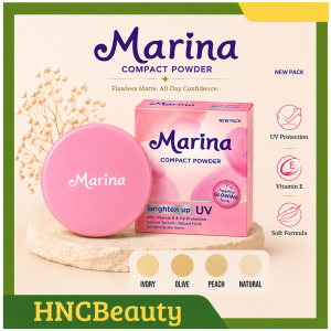 MARINA Compact Powder UV Brighten Up Bedak Padat 12gr