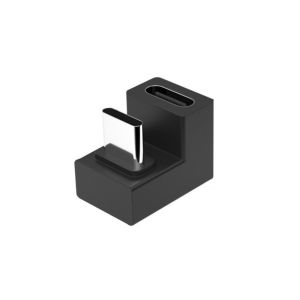 LMS70 U Shaped USB C Adapter Male to Female 180 Degree Angle Type C Adapter Charging Adapter 4K OTG Adapter Tablet