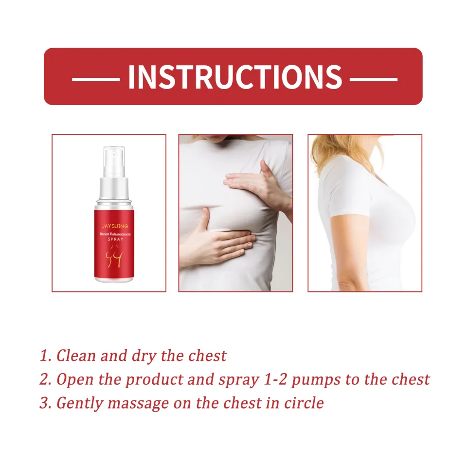 Jaysuing Breast Enhancement Spray Shaping Promotes Chest