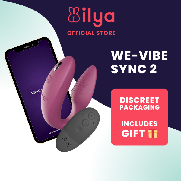 We-Vibe Sync 2 (Couple or G-Spot Vibrator) Whisper Quiet 10 Intensity  Levels Waterproof Usb-Rechargeable Lithium Ion Battery Body-Safe Silicone  Material - Lazada
