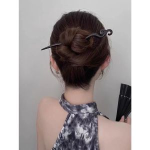 Trâm Cài Tóc Cổ Trang Trâm Cài Tóc Cô Dâu Kẹp Tóc Châm Cài Tóc Bằng Gỗ Đơn Giản Blink Hair