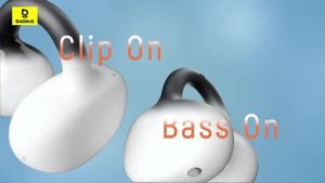 【Clip-on Type】Baseus Bass BC1 Open-Ear Bluetooth 6.0 True Wireless Earbuds 38Hrs Playtime&4-Mic Al Clear Calls Earphones