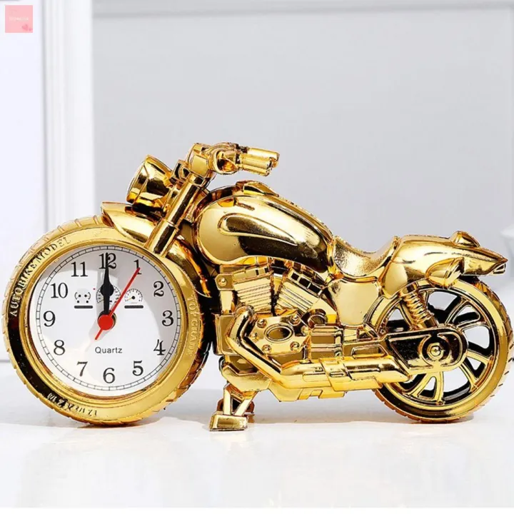 GLOWLITE%20Multipurpose%20Funny%20Vintage%20Art%20Crafts%20Arabic%20Numeral%20Home%20Decor%20Figurine%20Retrobedside%20Motorcycle%20Pattern%20Motorcycle%20Model%20Motorcycle%20Alarm%20Clock%20Ornament%20Bedside%20Clock%20-%20Image%202