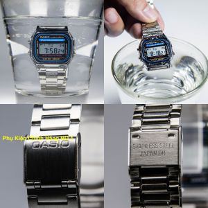 Đồng Hồ Nam/Nữ Casio A168 .h. Made In Japan Chống Nước Siêu Bền Pin Lâu