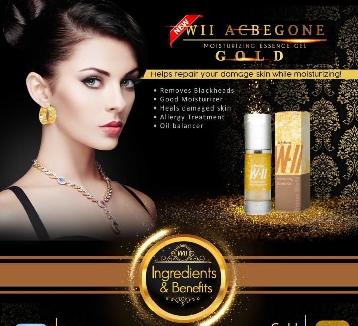 WII AcBeGone Moist Gold Essence Gel (original from USA) (100 EFFECTIVE