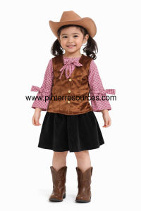 READY STOCK Cowgirl Cowboy America Costume Story Book Character Movie Character Carton Wild Wild West