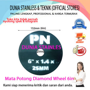 Mata Potong Diamond Wheel 6in alat teknik