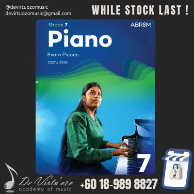 ABRSM Piano Grade 7 Exam Pieces (2027-2028 New Syllabus)