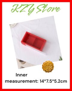 Cake Box Frosted CoverDrawer BoxBox 50g or 63g to 80g 2 or 4 Holes Moon Cake Packaging Kotak Pastry Biskut Bakery 月饼盒 雪媚娘盒子 饼干盒子