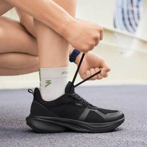 361 Degrees Mens Sports Shoes Summer Shoes Mesh Breathable Casual Running Black Sneakers 672332220