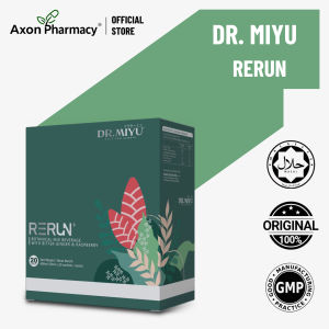 【Limited-time offer】RERUN DR.MIYU 100% Natural Plant-Based Beverage 600ml (30ml×20 Sachets)Joint soreness anti-inflammatory pain relief blood circulation lower back pain gout prostate sensitive skin