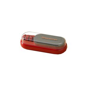 UNQIN Quick Sharpening 3 in 1 Cutter Sharpener Professional Multi-Functional Kitchen Cutter Grinding Stone Convenient with Hanging Hole Shear Sharpening Tool Home Use