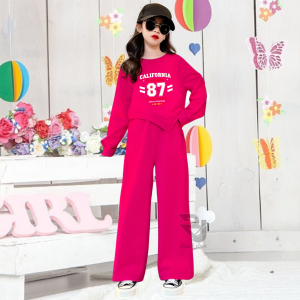 Setelan anak perempuan import korean style viral 2025 California 78 usia 3 - 14 tahun