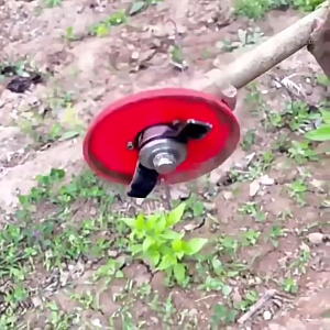 Professional 6 Inch Amphibious Weeding Cutting Disc Manganese Steel Material For Paddy Rice Fields Dryland Maintenance