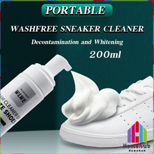 Homehub 200ml White Shoe Cleaner for White Shoes Sole Whitener Whitening Sauce Whitening Shoes Sneaker Cleaner