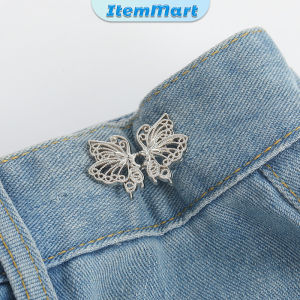 ItemMart Fashion Butterfly Women Waist Clip / Tightening Waistband Pin / Adjustable Waist Buckle Extender