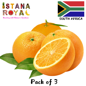 SWEET & JUICY XL NAVEL ORANGES - IMPORTED FROM SOUTH AFRICA - ISTANA ROYAL FRUITS