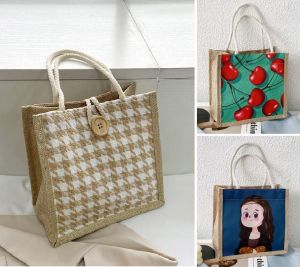 Aladdin Beg Tangan Wanita Bahu Jinjing Silang ( Cute Canvas Women Travel Office Outer Sling Shoulder Bag Handbag Tote ) 3P4