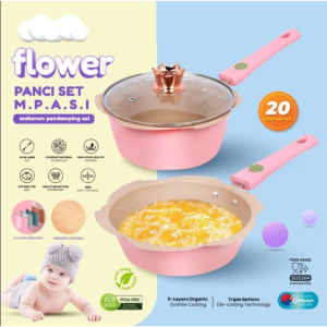 Sakura Panci SET Bayi 2pcs Granit
