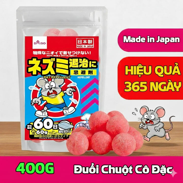 Viên Đuổi Chuột Siêu Mạnh, 10 Viên To 400g - Hiệu Quả 365 Ngày ,Dùng ...