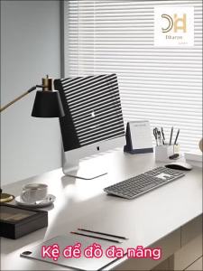 [FURNI HOME] Đế kê tượng kệ để bàn bày đồ trang trí kệ màn hình máy tính đa năng gỗ MDF chất lượng cao ms01-1