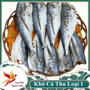KHÔ CÁ THU thịt bùi tươi vị vừa ăn  VỰA KHÔ MINH TRIẾT- CÁ THU khô dai ngon thịt chắc cá thu sấy tự nhiên- Vựa Khô Minh Triết