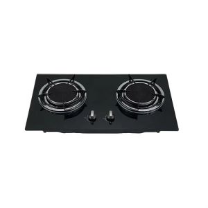 Double infrared stainless steel gas stove tempered glass gas stove