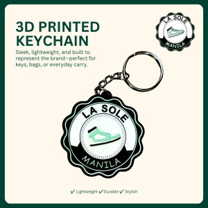 La Sole Manila 3D Printed Keychain Accessory