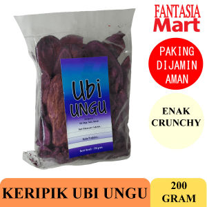 SNACK KERIPIK UBI UNGU 200 GRAM FUN CORNER DENGAN PAKING AMAN
