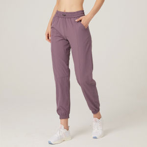 alo yoga Seluar Kasual Longgar untuk Wanita Seluar Kecergasan Lari Pelangsingan Tali Nipis Seluar Jogger Nipis Seluar Latihan Yoga