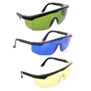 Protective Goggles Safety Glasses Green Blue Eye Spectacles Protective