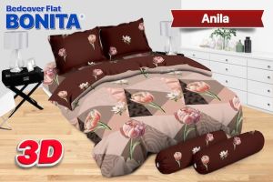 BED COVER SET BONITA KING uk 180x200x20 - MOTIF TERBARU - ORIGINAL