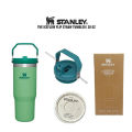 SELL Original Stanley 30oz/887ml STRAW CUP Tumbler with Straw Lids Stainless Steel Coffee Termos Cup Car Mugs Vacuum Cup Insulated. 