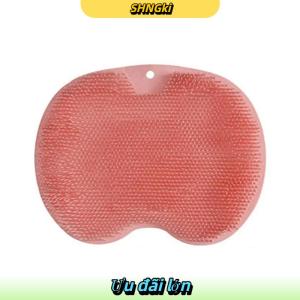 SHNGki Massage Mat Back Scraper Cleaning Brush Shower Feet Cleaner Wash Mat Multifunction Sucker Wall Mat Rub Foot Arms Body Bath