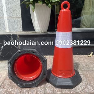 Cọc tiêu giao thông chóp nón cọc cảnh báo phản quang  GT.511 (cao 73cm)